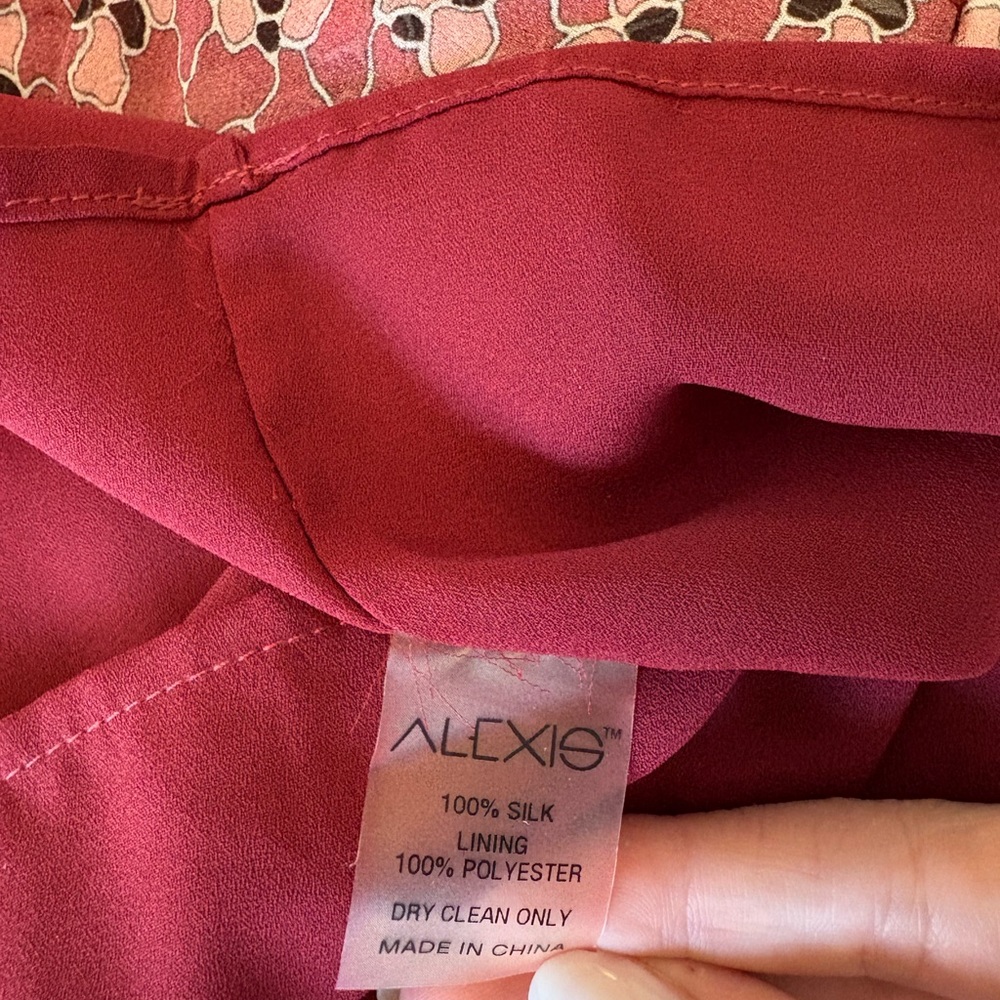 Alexis Silk Floral Mini Ruffle Dress - Picture 7 of 7